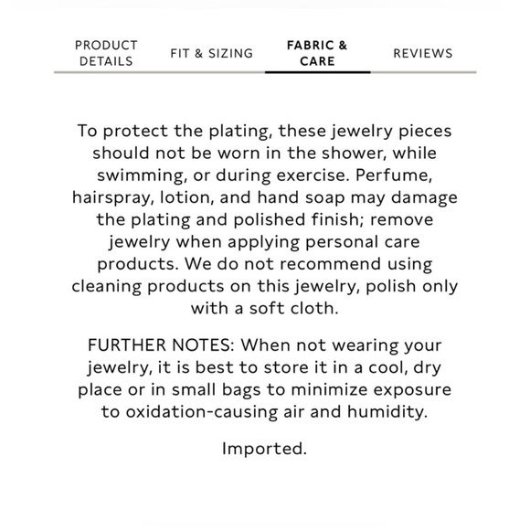 Banana Republic Jackson bracelet in 14 k gold or sterling silver plated - Picture 10 of 15